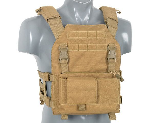 Kamizelka hybrydowa Plate Carrier - Coyote [8FIELDS] (для страйкболу) M51611062-1-TAN фото