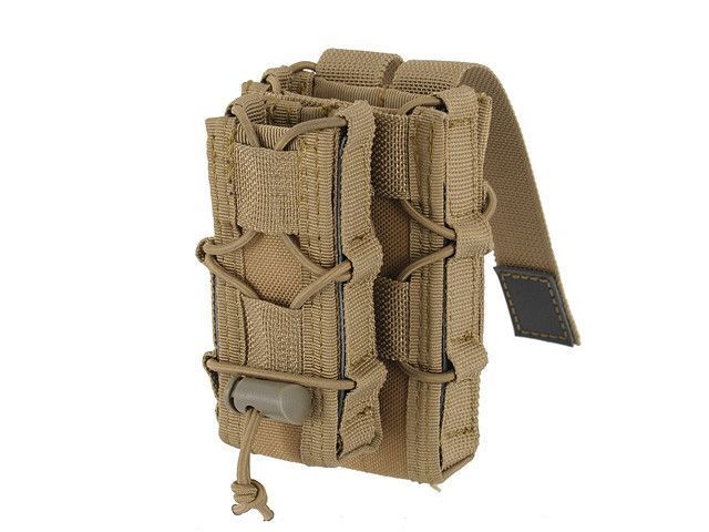 Szybka ładownica MOLLE karabinowo-pistoletowa - Coyote [8FIELDS] (для страйкболу) M51613188-TAN фото