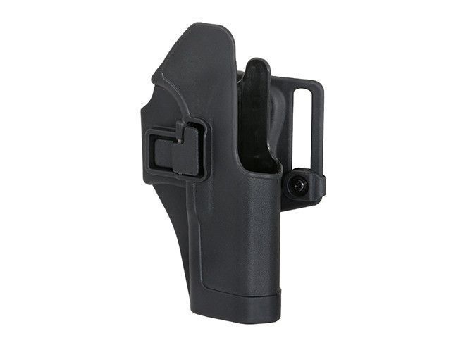 Кобура для пистолета с быстрым доступом и фиксатором для серии Glock - Black [CS] (для страйкбола) FBP2237 фото