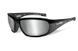 Okulary Wiley X&reg; BOSS Grey Silver Flash Gloss Black Frame [Wiley X] (для страйкболу) WIL-41-019217 фото 1