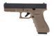 ПІСТОЛЕТ GLOCK 17 GEN.3 METAL GBB GREEN GAS - half tan [WE] (для страйкболу) 012753 фото