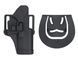 Кобура для пистолета с быстрым доступом и фиксатором для серии Glock - Black [CS] (для страйкбола) FBP2237 фото
