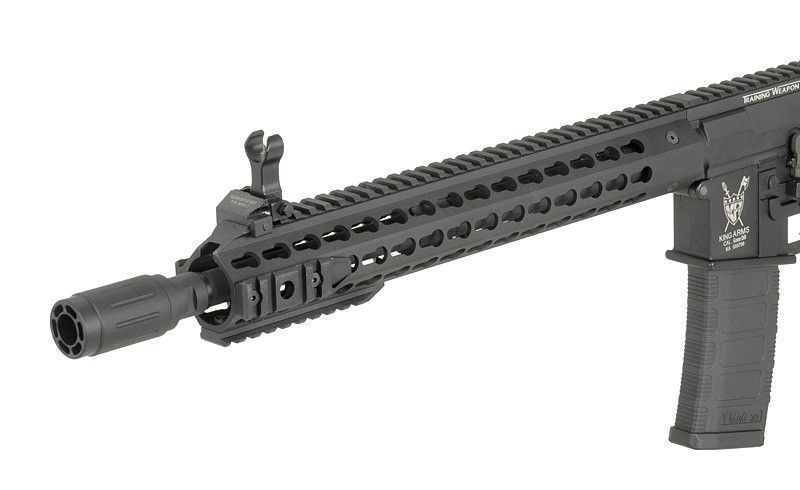 M4 TWS KeyMod Carbine - Black [King Arms] (для страйкболу) KA-AG-199-BK фото