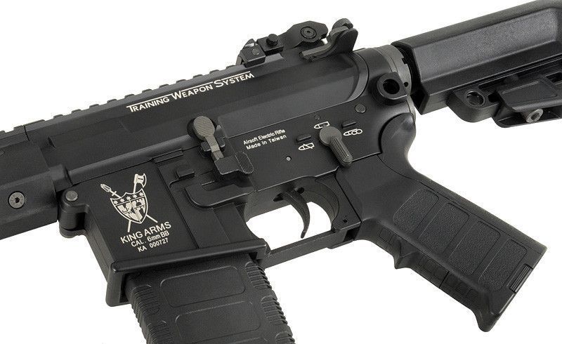 M4 TWS KeyMod Carbine - Black [King Arms] (для страйкболу) KA-AG-199-BK фото