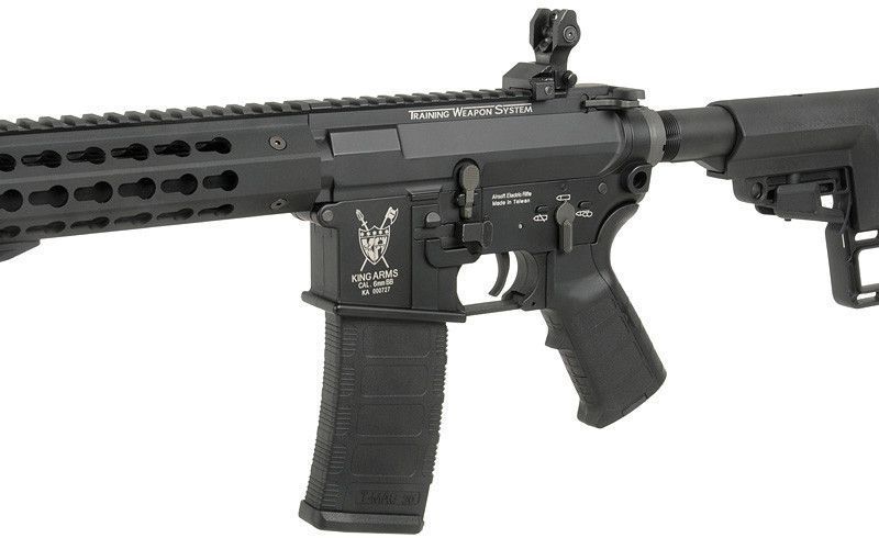 M4 TWS KeyMod Carbine - Black [King Arms] (для страйкболу) KA-AG-199-BK фото