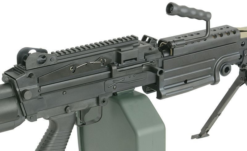 Кулемет FN M249 PARA Squad Automatic Weapon (SAW) Sports Line - Black [A&K] (для страйкболу) 249-PARAP фото