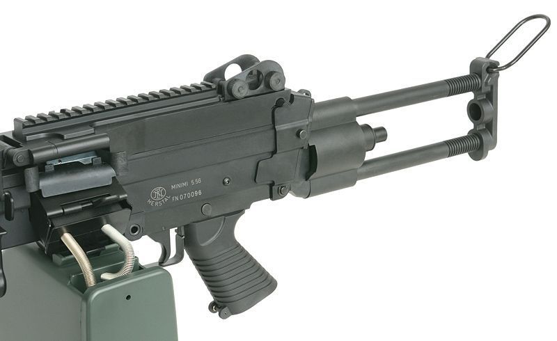 Кулемет FN M249 PARA Squad Automatic Weapon (SAW) Sports Line - Black [A&K] (для страйкболу) 249-PARAP фото
