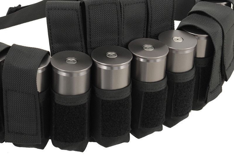 Bandolier ładownica na granaty - Black [8FIELDS] (для страйкбола) M51613186-BK фото