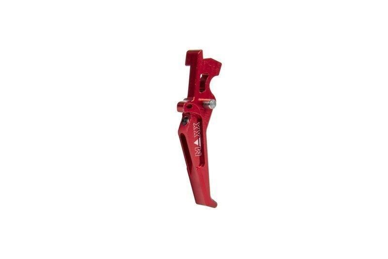 Спусковий гачок CNC Aluminum Advanced Trigger (Style E) - Red [Maxx Model Products] (для страйкболу) MXM-08-027731 фото