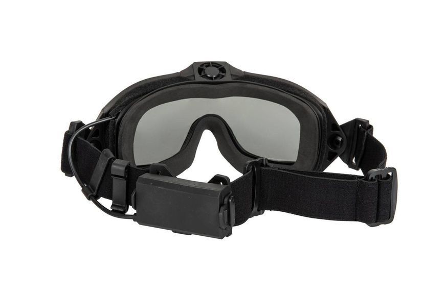 Gogle taktyczne z wentylatorem - czarne [Ultimate Tactical] (для страйкбола) UTT-41-030269 фото
