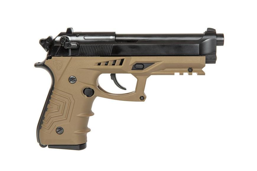 Страйкбольный пістолет HG-173 (Full Auto) - tan [HFC] (для страйкболу) HFC-02-029625 фото