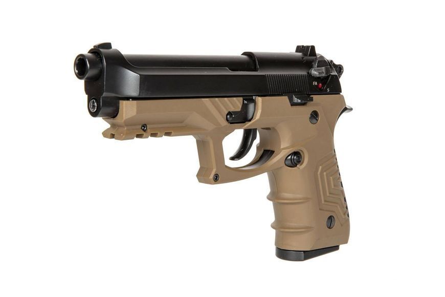 Страйкбольный пістолет HG-173 (Full Auto) - tan [HFC] (для страйкболу) HFC-02-029625 фото