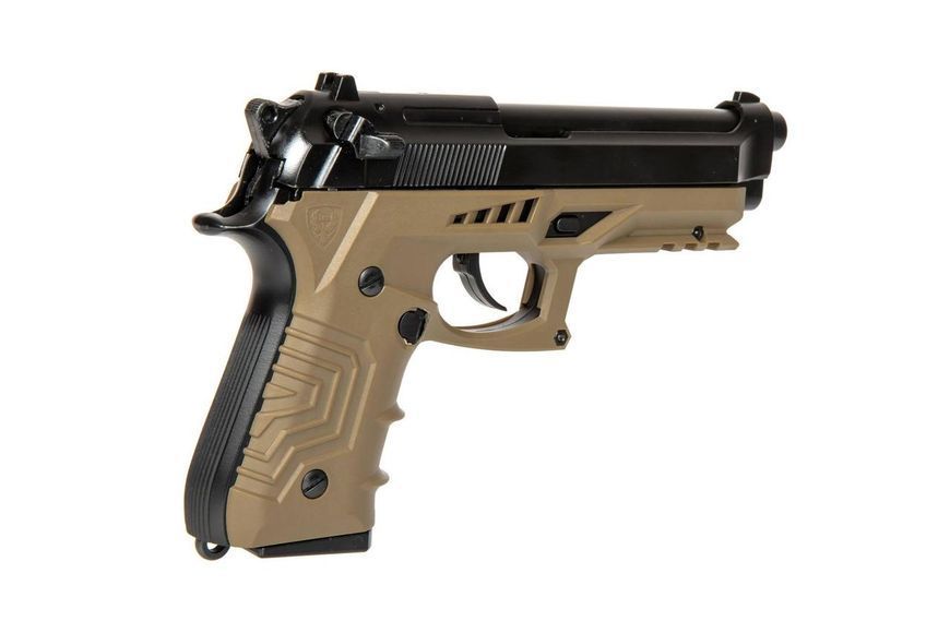 Страйкбольный пістолет HG-173 (Full Auto) - tan [HFC] (для страйкболу) HFC-02-029625 фото