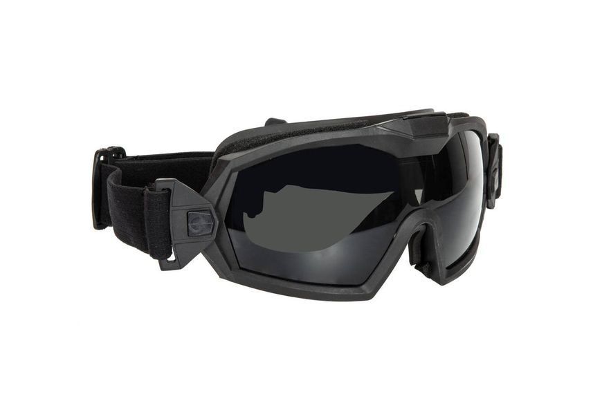 Gogle taktyczne z wentylatorem - czarne [Ultimate Tactical] (для страйкбола) UTT-41-030269 фото