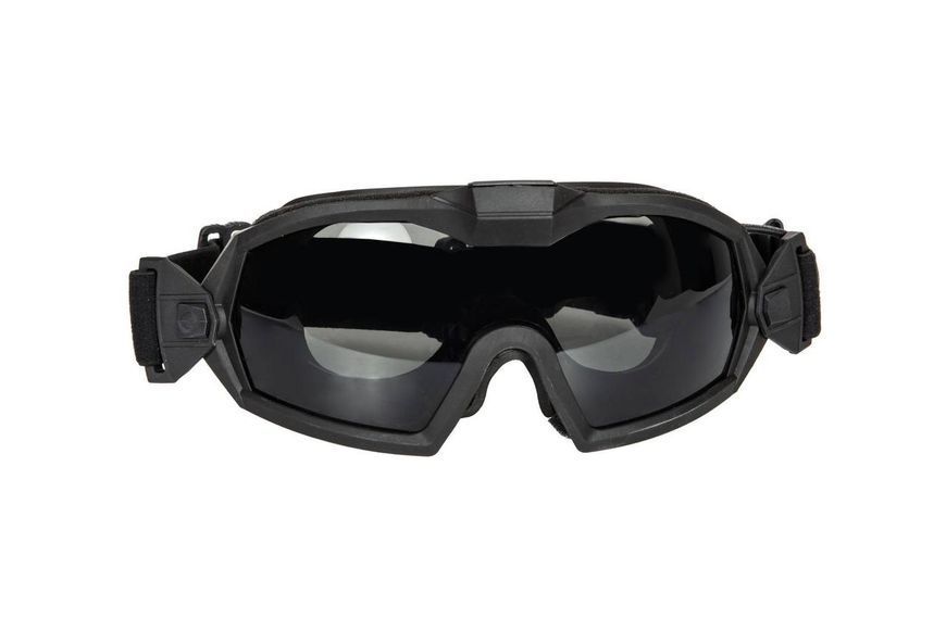 Gogle taktyczne z wentylatorem - czarne [Ultimate Tactical] (для страйкбола) UTT-41-030269 фото