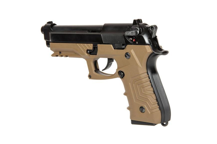 Страйкбольный пістолет HG-173 (Full Auto) - tan [HFC] (для страйкболу) HFC-02-029625 фото