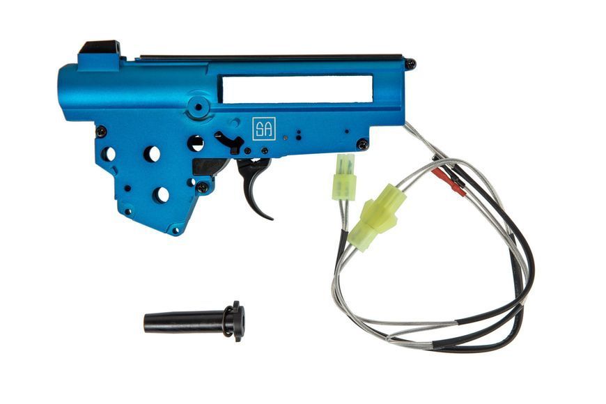 Усиленные стенки Gearbox V3 QD с быстросъемной пружиной и проводкой [Specna Arms] (для страйкбола) SPE-08-023716 фото