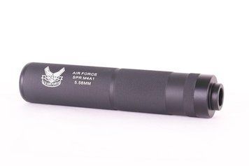 Глушник Cyma 145x32 мм Type B2 (14 мм CCW) &mdash; Black [Cyma] (для страйкболу) HY149B фото
