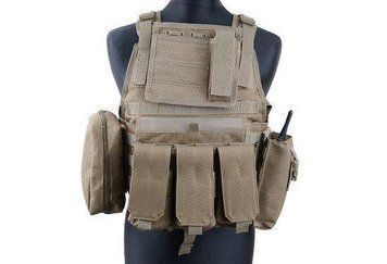 Розвантаження тип Plate Carrier - coyote [GFC Tactical] (для страйкболу) GFT-18-001417 фото