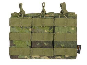 Тройной открытый подсумок для магазинов 5.56 - Multicam Tropic [8FIELDS PREMIUM] M51613021-MT(COR) фото