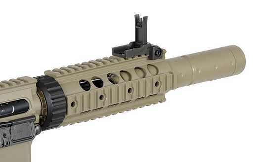 Купити Карабін M4 CQB with silencer ABS CM.513 - Tan [CYMA] FB4062