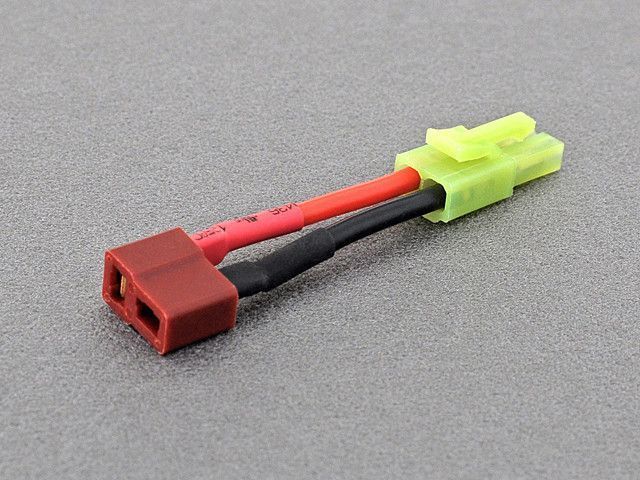Przejści&oacute;wka Tamiya na T-connector - wtyk Tamiya mały męski na T żeński [IPower] (для страйкбола) IP-013 фото