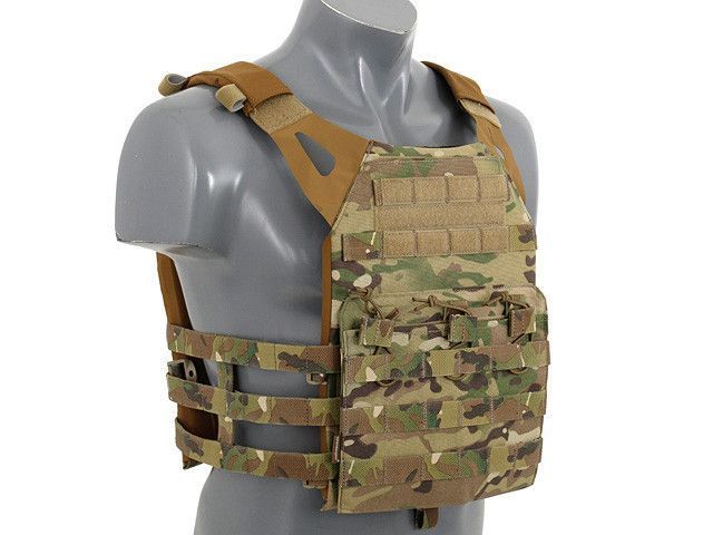 Легкий Jump Plate Carrier с аналогам баллистических пластин - MULTICAM [Emerson] (для страйкбола) EM7344A фото