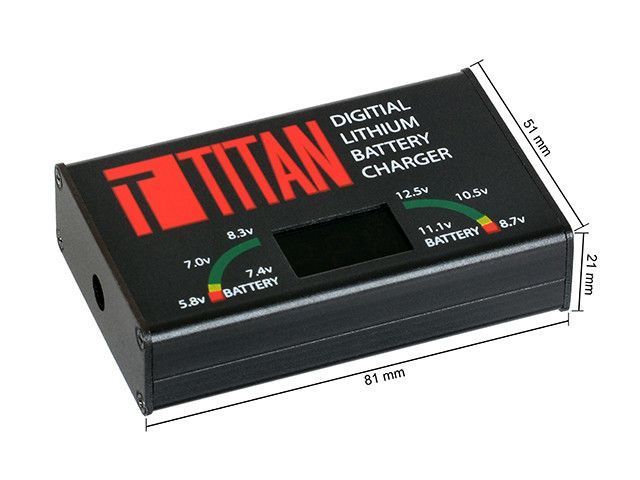 Ładowarka Digital Charger Li-Po/li-Ion [TITAN] (для страйкболу) 1093TITAN фото