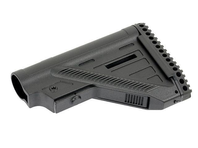 Тонкий приклад для AEG 416/AR15 - Black [D-DAY] (для страйкбола) STK-006 фото