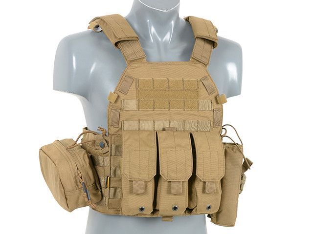 Модульный Plate Carrier - Coyote Brown [EMERSON] (для страйкбола) EM7440CB фото