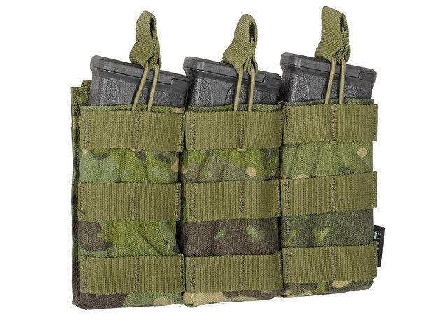 Тройной открытый подсумок для магазинов 5.56 - Multicam Tropic [8FIELDS PREMIUM] M51613021-MT(COR) фото