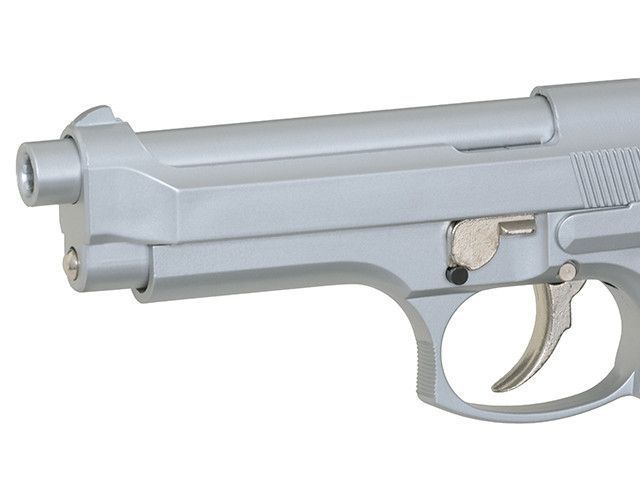 ST92F Non-Blowback Airsoft Gas Pistol - Silver [STTi] (для страйкболу) GGH-9502S фото