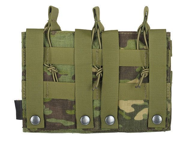 Тройной открытый подсумок для магазинов 5.56 - Multicam Tropic [8FIELDS PREMIUM] M51613021-MT(COR) фото