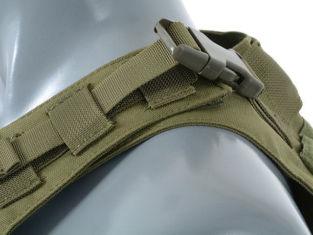 Тактичний розвантажувальний жилет AAV FSBE V2 - OLIVE [8FIELDS] (для страйкболу) M51611046-1-OD фото
