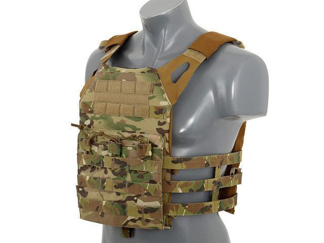 Легкий Jump Plate Carrier с аналогам баллистических пластин - MULTICAM [Emerson] (для страйкбола) EM7344A фото