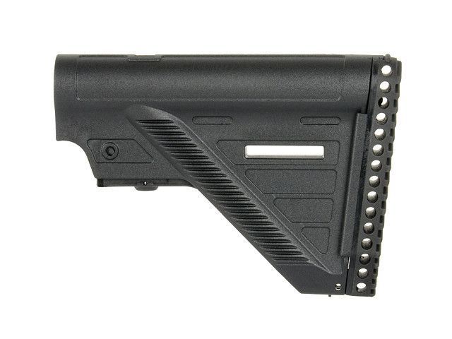 Тонкий приклад для AEG 416/AR15 - Black [D-DAY] (для страйкбола) STK-006 фото