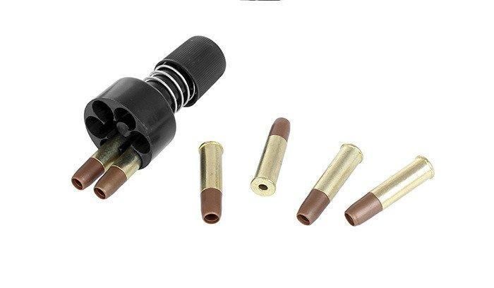 ASG - Dan Wesson 4" Revolver airsoft - Silver - 16181 (для страйкболу) 5028 фото