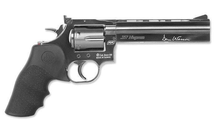 ASG - Dan Wesson 715 6'' Revolver airsoft - Steel Grey - 18191 (для страйкбола) 14500 фото