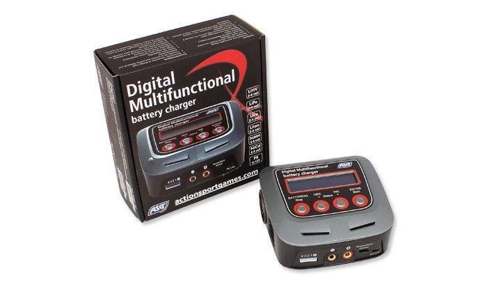 ASG - Digital Multifunctional Battery Charger - LiPo, LiFe, NiMH-18403 (для страйкболу) 14787 фото