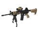 Профилированная пистолетная рукоятка типа G27 для M4/M16 - coyote (для страйкбола) BD0108B фото 5
