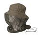 Mil-Tec - Boonie Hat with Mosquito Net - Green - 12331001 24114 фото 1