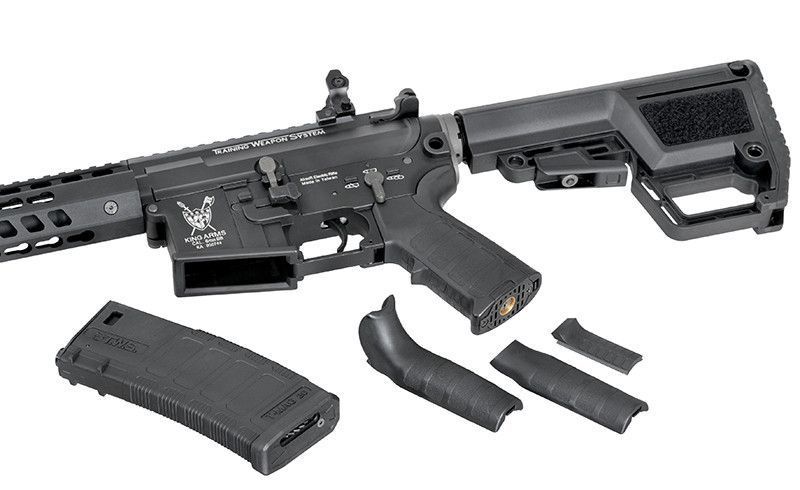 King Arms M4 TWS KeyMod Dinosaur - BK [King Arms] (для страйкболу) KA-AG-200-BK фото