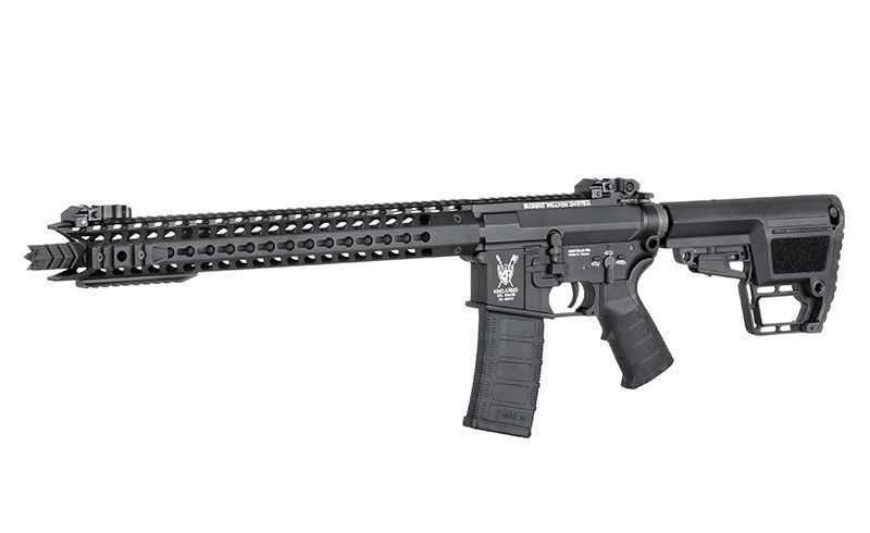 King Arms M4 TWS KeyMod Dinosaur - BK [King Arms] (для страйкболу) KA-AG-200-BK фото