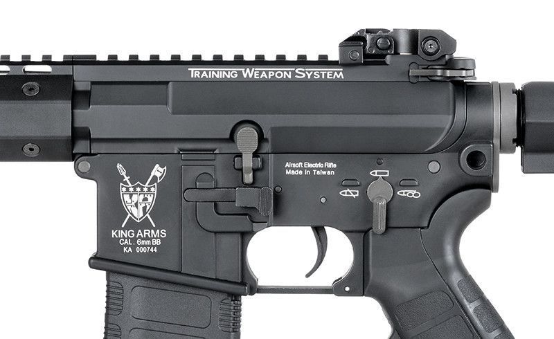 King Arms M4 TWS KeyMod Dinosaur - BK [King Arms] (для страйкболу) KA-AG-200-BK фото
