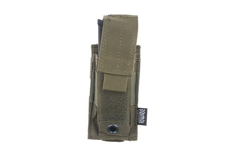 Одинарний подсумок для магазину pistoletowy - olive [Primal Gear] (для страйкболу) PRI-19-019353 фото