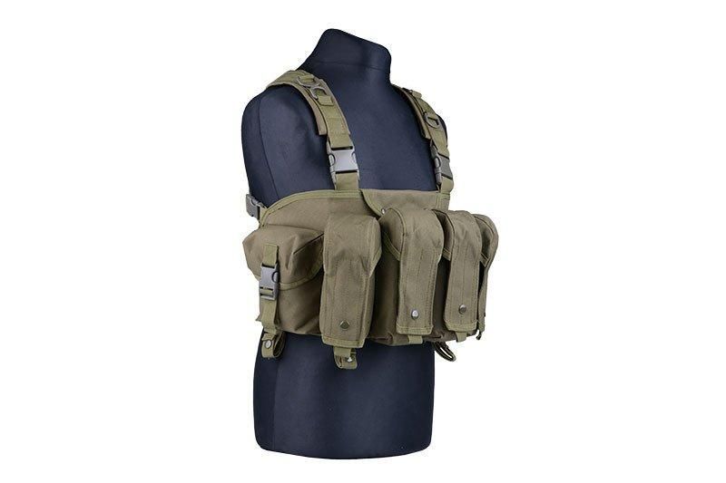 Жилет тактичний (розвантажувальний) типу Commando Chest - olive [GFC Tactical] (для страйкболу) GFT-18-009670 фото