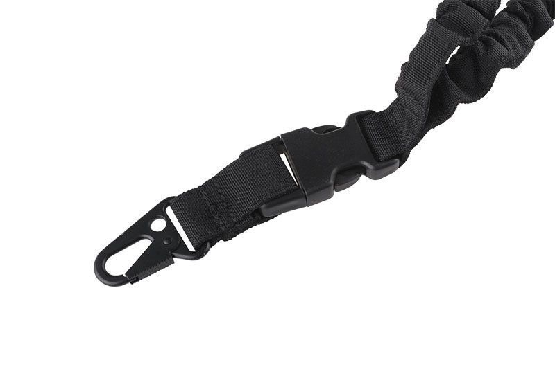 Одноточечный ремень оружейный Bungee P1 - black [Primal Gear] (для страйкболу) PRI-24-017465 фото