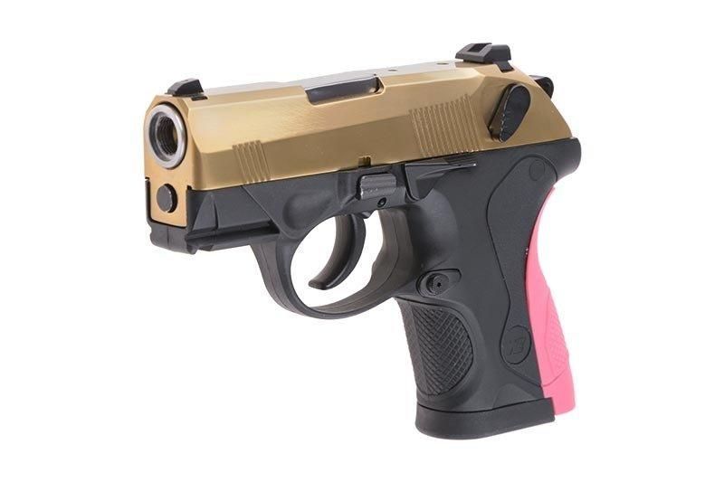 Страйкбольный аналог pistoletu 3PX4 Compact - czarno/złota [WE] (для страйкболу) WET-02-018960 фото
