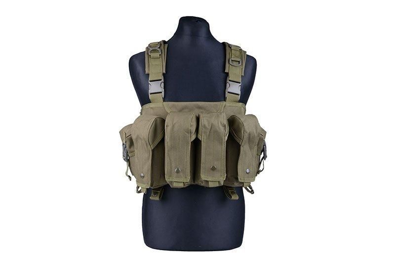 Жилет тактичний (розвантажувальний) типу Commando Chest - olive [GFC Tactical] (для страйкболу) GFT-18-009670 фото