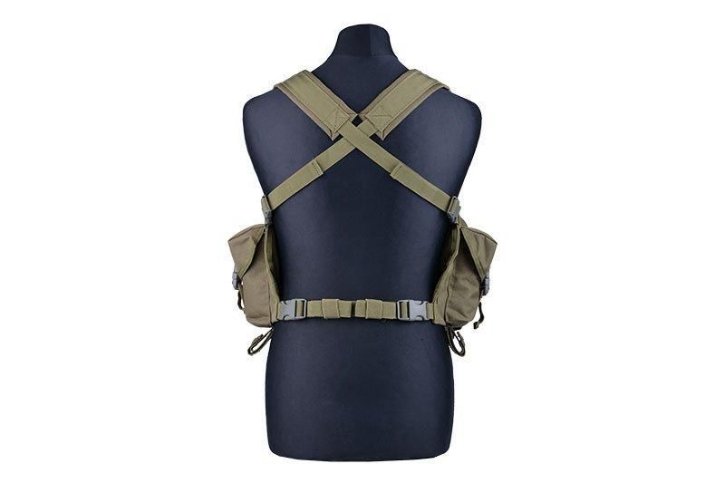 Жилет тактичний (розвантажувальний) типу Commando Chest - olive [GFC Tactical] (для страйкболу) GFT-18-009670 фото